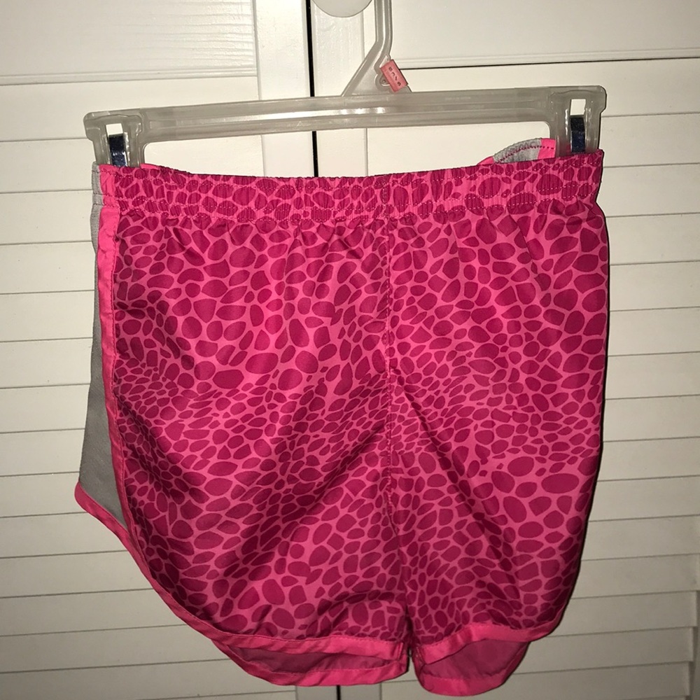 Giraffe Print Athletic Shorts